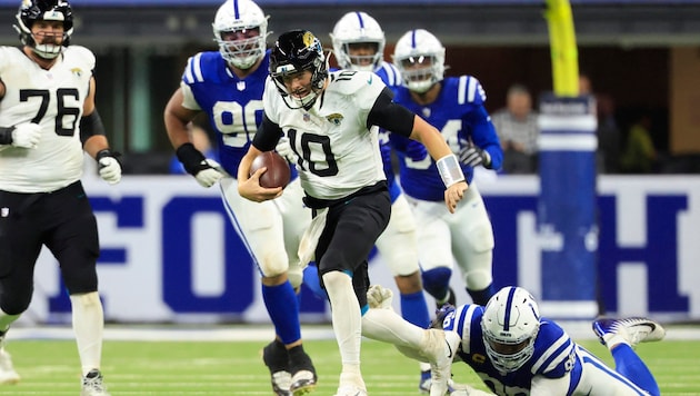 The Colts downed the Jaguars 26-23 after overtime. (Bild: APA/Getty Images)