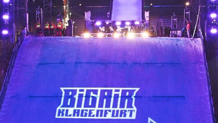 Fireworks at the award ceremony