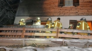 In einem Ferienhaus am Wattenberg brach ein Brand aus. (Bild: zoom.tirol)