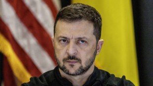Wolodymyr Selenskyj setzt auf Donald Trump und ist überzeugt, dass der designierte US-Präsident ...