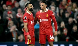 Sowohl Mo Salah (links) als auch Trent Alexander-Arnold stehen vor einer ungewissen ...