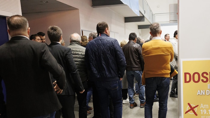Besucherinnen und Besucher in Oberwart