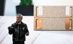 Nvidia-CEO Jensen Huang bei der Vorstellung von Project Digits.