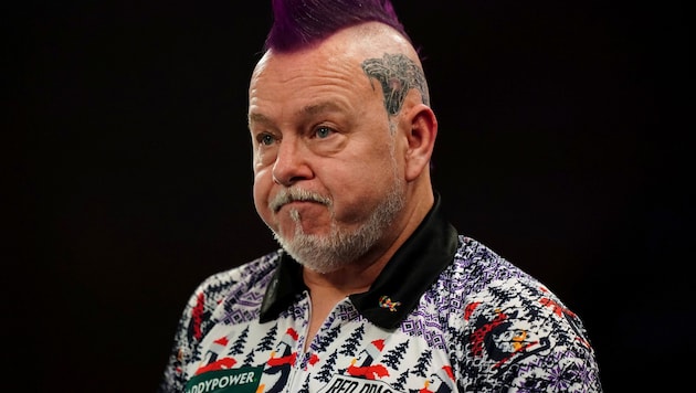 Peter Wright ist nicht mit dabei. (Bild: AP/Zac Goodwin)