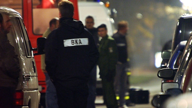 The crime scene remained closed until the morning. (archive picture) (Bild: dpa/dpaweb (Archivbild))