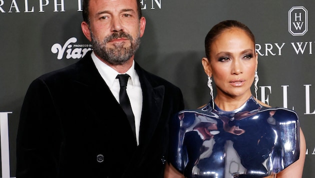 Ben Affleck and Jennifer Lopez have settled their divorce and are starting the new year as singles. (Bild: APA/AFP/Michael Tran)