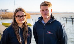Clara Stamminger mit Lukas Haberl.