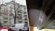Tatort Göllnergasse: Kleberfäden an den Türen, ein geglückter und zwei versuchte Einbrüche.