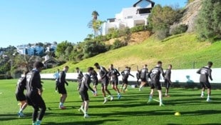 In Marbella fand Sturm eine Woche lang beste Trainingsbedingungen vor, jetzt geht es weiter nach Slowenien. (Bild: Pail Sepp/Sepp Pail)