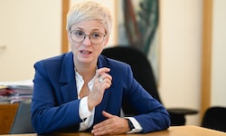 Doris Hummer, Präsidentin der Wirtschaftskammer OÖ und Obfrau des Wirtschaftsbund in ...