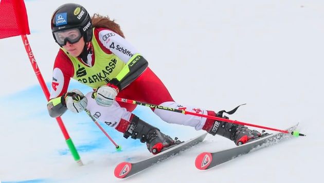 Marie Therese Haller zeigte in Obdach erstmals auf. (Bild: Roro)