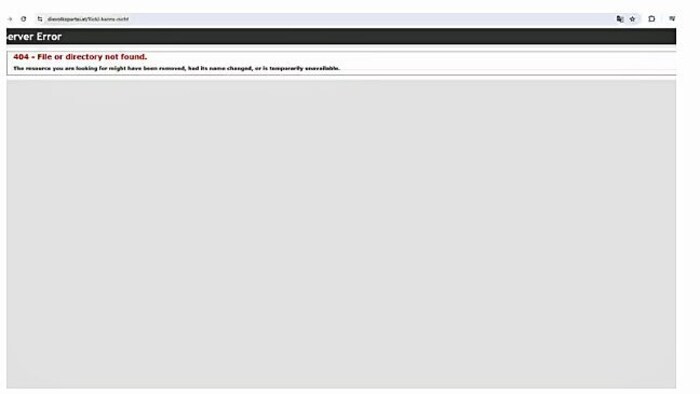 Die „Kickl kann‘s nicht“-Website der ÖVP ist offline.