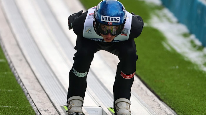 Benjamin Östvold has arrived in the World Cup.