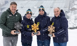 Von links nach rechts: Wolfgang Breitfuss (Tourismusverband Saalbach-Hinterglemm), ...
