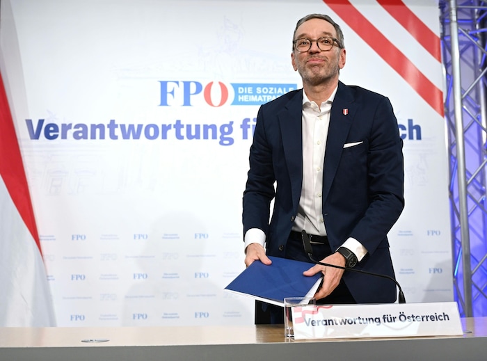 Herbert Kickl will den blauen Parteigremien empfehlen, Verhandlungen mit der Volkspartei ...