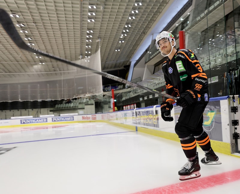 Frank Hora ist in Graz gekommen, um zu bleiben. Hinter den Kulissen wurde der Vertrag des US-Verteidigers schon verlängert. (Bild: GEPA/GEPA pictures)