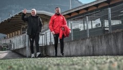 Coach Markus Mader (l.) und sein Co Martin Schneider sind zurück. (Bild: Austria Lustenau)