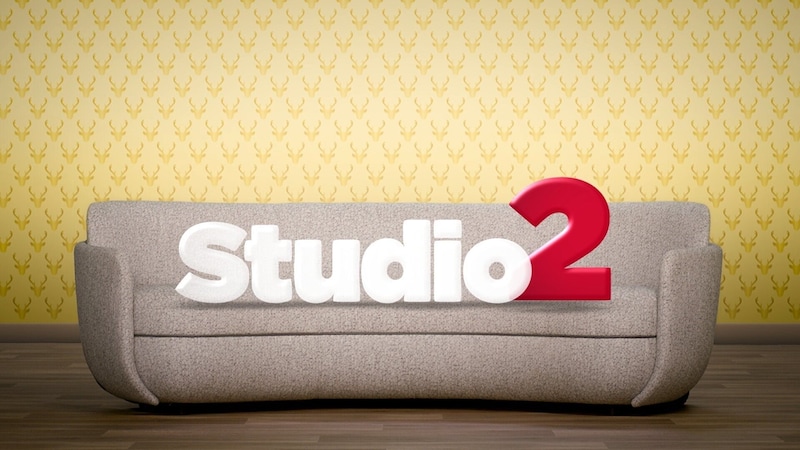 „Studio 2“ anno 2025: Ein Relaunch, der ein bisschen mehr Mut vertragen hätte. (Bild: ORF)