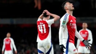 Arsenal ist bedient. (Bild: AP)