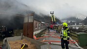 Fast 90 Feuerwehrleute befanden sich vor Ort. (Bild: FF Wenns, Krone KREATIV)