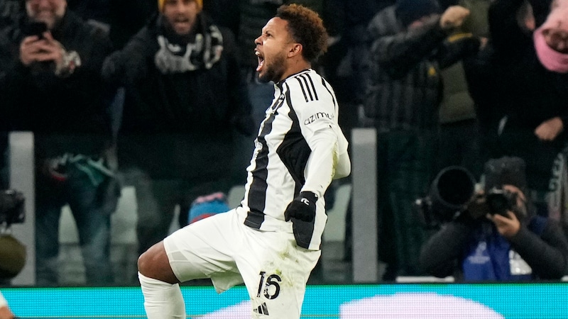 Seit 2023 steht Weston McKennie bei Juventus Turin unter Vertrag. (Bild: AP ( via APA) Austria Presse Agentur/ASSOCIATED PRESS)