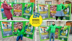 Derzeit sind die Grünen mit vier Mandaten im Gemeinderat vertreten.  (Bild: Krone KREATIV/Grüne Wiener Neustadt)