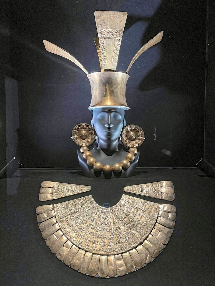 Das Gold der Inkas wie dieser Museumsschatz aus Lima lockte einst die Spanier an.