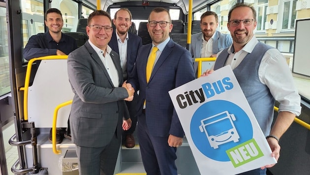 The new CityBus will operate in Amstetten from July 1 (Bild: zVg)