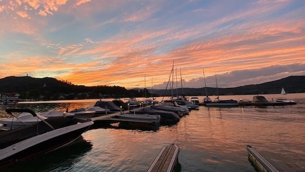 Sunsets like this have also made the restaurant a fixture on Lake Wörthersee. (Bild: LakeSide Reifnitz)