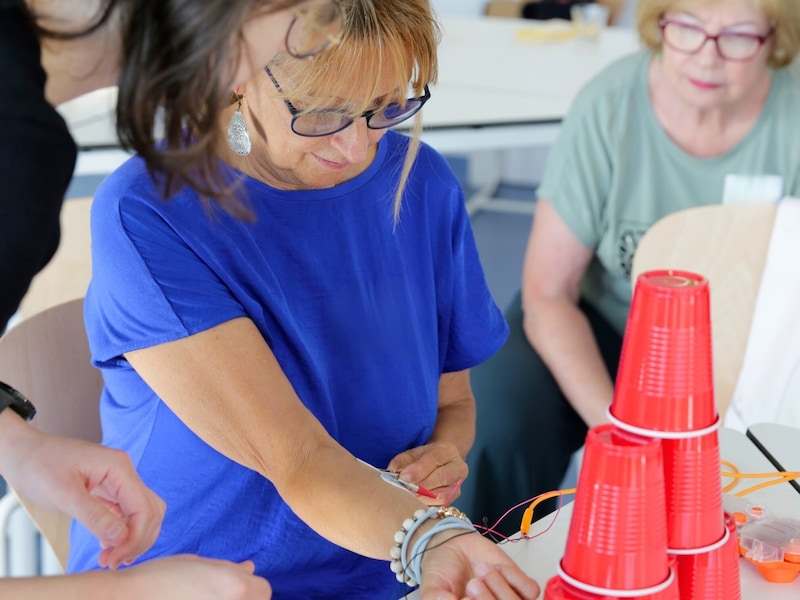 Am ISTA in Klosterneuburg wird ab sofort nicht nur auf Weltklasse-Niveau geforscht, sondern auch die Begeisterung für Wissenschaft vermittelt. (Bild: ISTA Klosterneuburg)