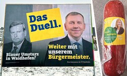 Um die Wurst geht es in der Bezirksstadt Waidhofen an der Thaya. Dort ruft Bürgermeister Josef ...
