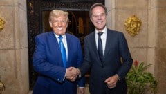 Ende 2024 wurde Rutte bei Trump vorstellig. (Bild: AFP/NATO)