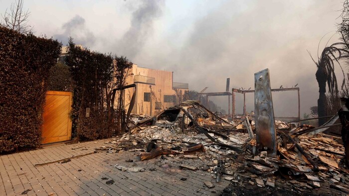 Numerous stars have also lost their homes - such as series stars Leighton Meester and Adam ...