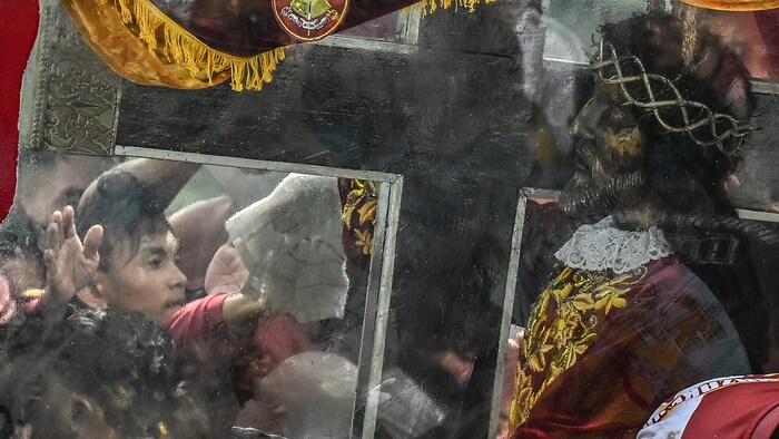 Die Jesus-Statue zog Millionen von Menschen an.