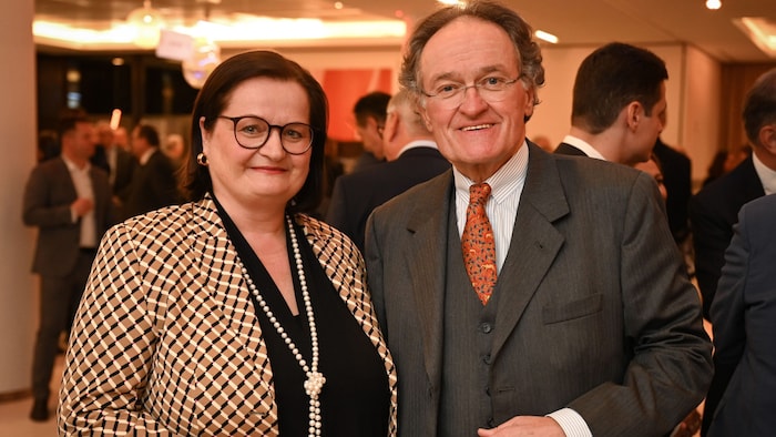 Internorm-Miteigentümerin Anette Klinger und Leonhard Helbich-Poschacher.