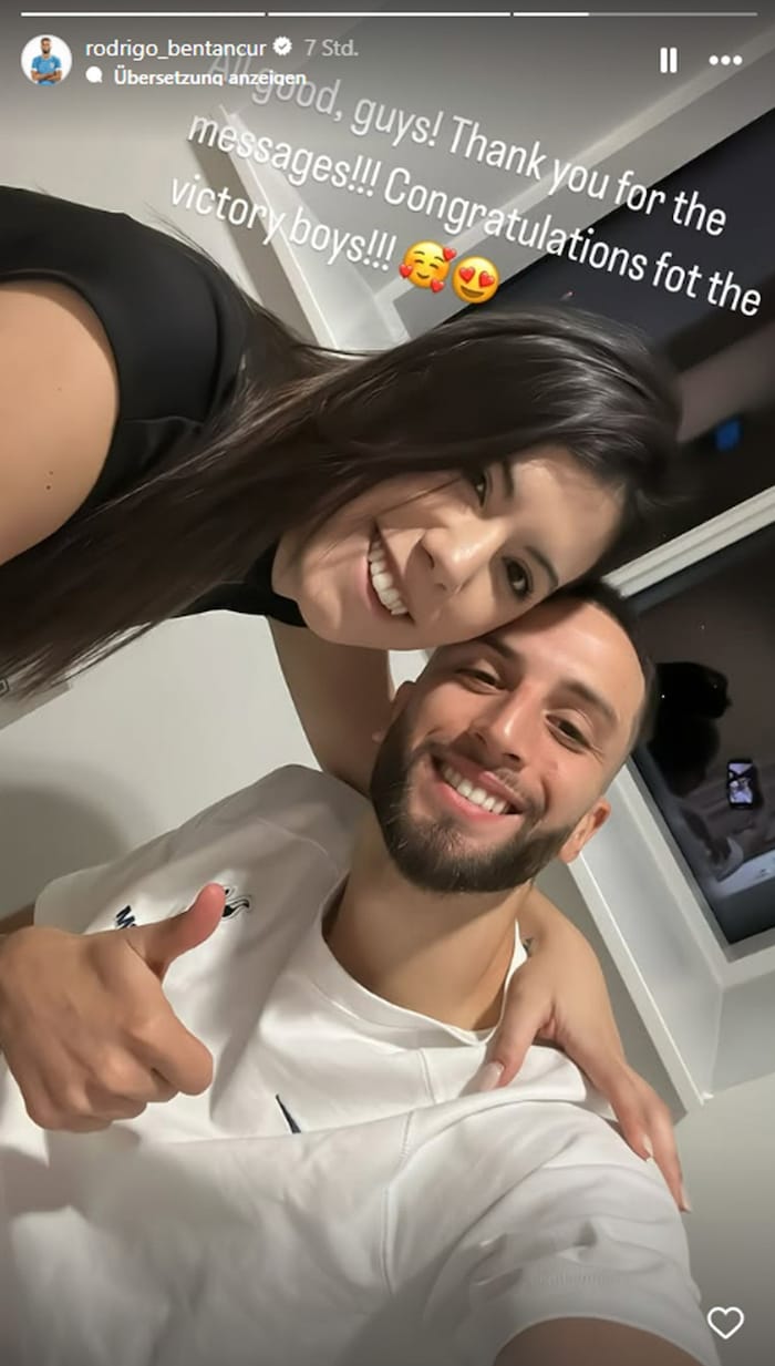 Rodrigo Bentancur gab noch in der Nacht auf Donnerstag Entwarnung.
