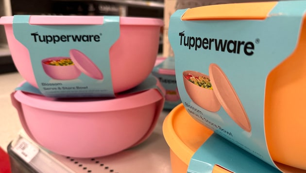 Tupperware became known above all for its so-called "Tupper parties". (Bild: AFP/JUSTIN SULLIVAN/Getty Images)