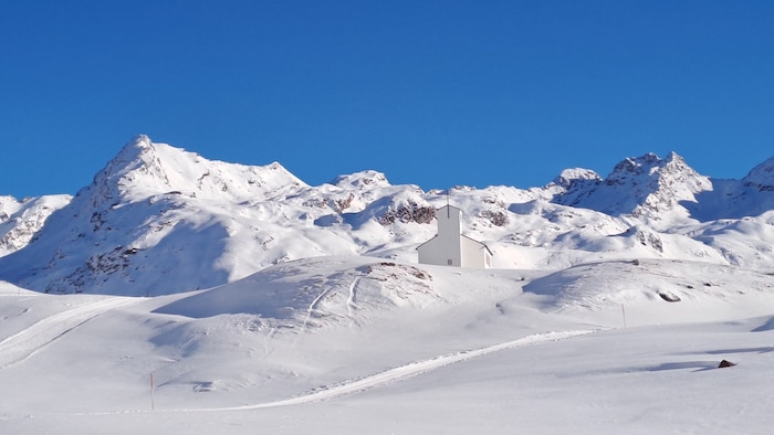 Bielerhöhe mit der Barbara Kapelle