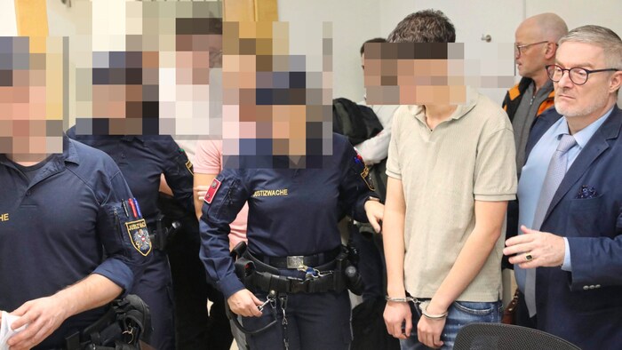 The young first defendant in Vienna Landl