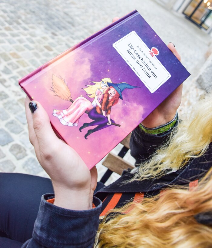 Haluschans erstes Kinderbuch. An dem zweiten wird schon fleißig gewerkelt.
