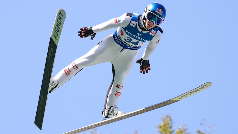 Daniel Tschofenig in Hinzenbach. (Bild: GEPA pictures)