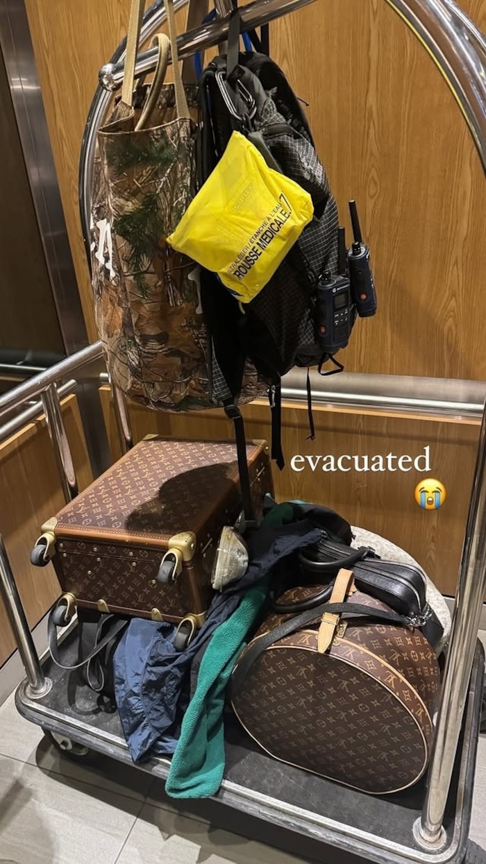Bill Kaulitz zeigte in seiner Instagram-Story seine gepackten Koffer. Der Schwager von Heidi ...