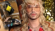 Bill Kaulitz musste seine Koffer packen. Auf Instagram schrieb er: „Evakuiert“. (Bild: Krone KREATIV/Getty Images via AFP/GETTY IMAGES/Jesse Grant, instagram.com/billkaulitz)