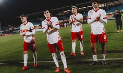 Bobby Clark, Nicolas Capaldo, Kamil Piatkowski und Stefan Bajcetic (v. li.).