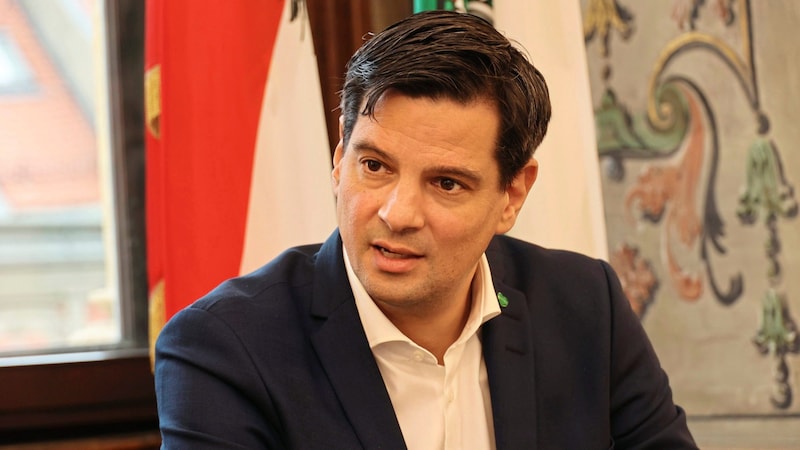 The new Styrian Social and Environmental Affairs Minister Hannes Amesbauer. (Bild: Jauschowetz Christian)