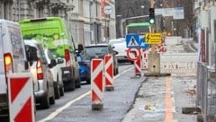 In der Elisabethstraße wird noch bis November gearbeitet.  (Bild: Jauschowetz Christian)