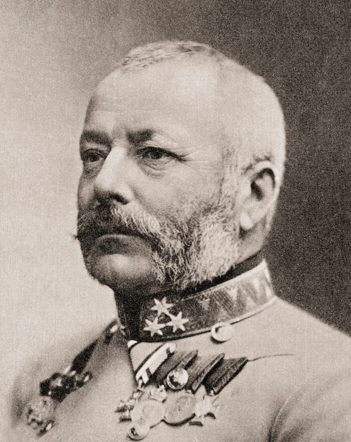 Erzherzog Friedrich (1856-1936) bewohnte als letzter Habsburger die Albertina.