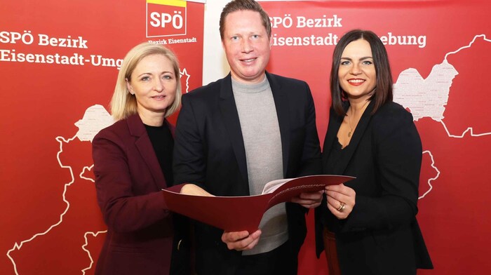 Stenger, Hoffmann and Eisenkopf (from left) are strictly against an expansion.
