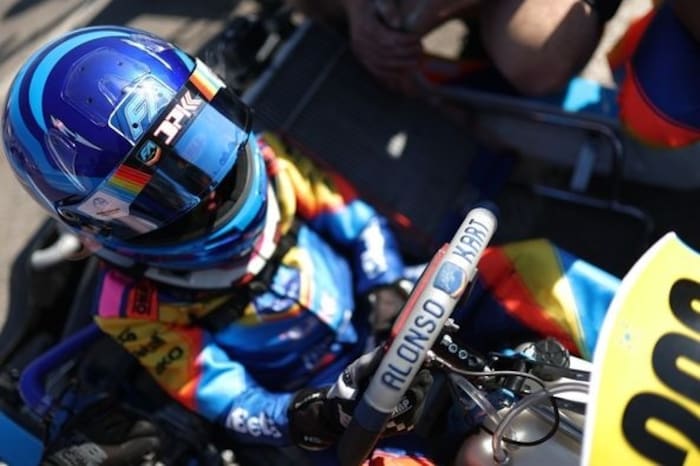 Niklas Schaufler fuhr in den letzten beiden Jahren für das spanische Kart-Team von Formel-1-Star ...