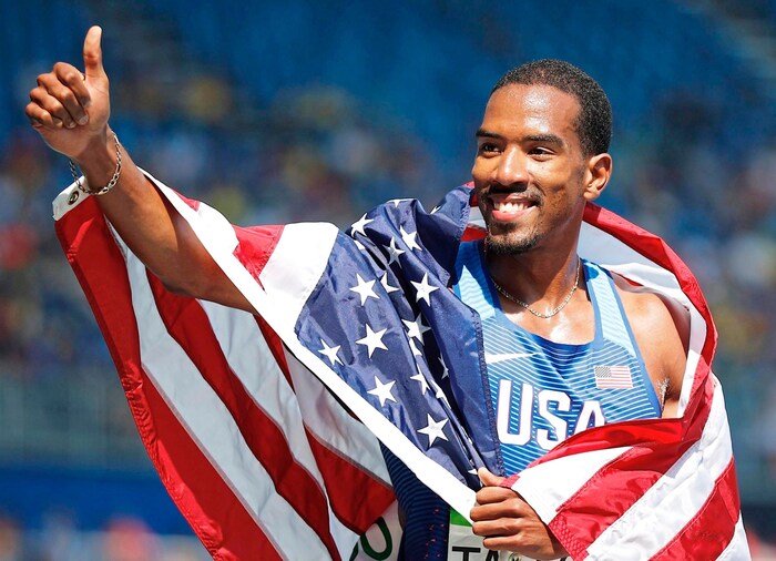Christian Taylor has won the Olympics twice.